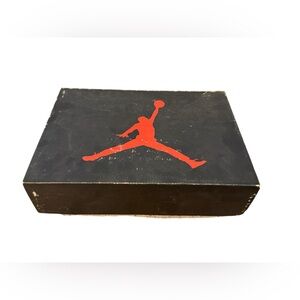 Rare Vintage Nike Air Jordan BLK/BLK  Infrared Shoe Box Only - 4391 - SZ 8